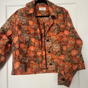 Soulland Organza Women's Floral Jacket -